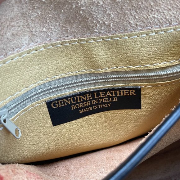 Vera Pelle Made in Italy - Genuine Leather Crossbody - Borse in Pelle - Picture 7 of 8